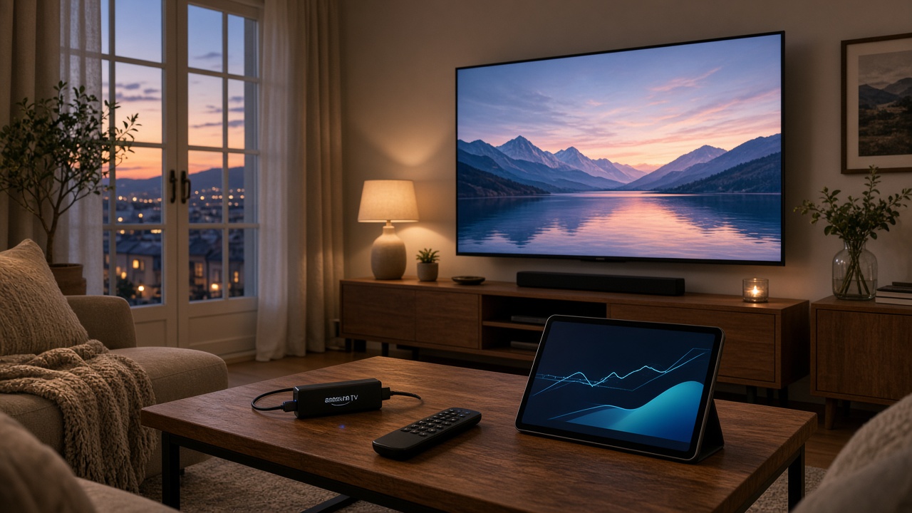 Test abonnement IPTV Crystal en salon